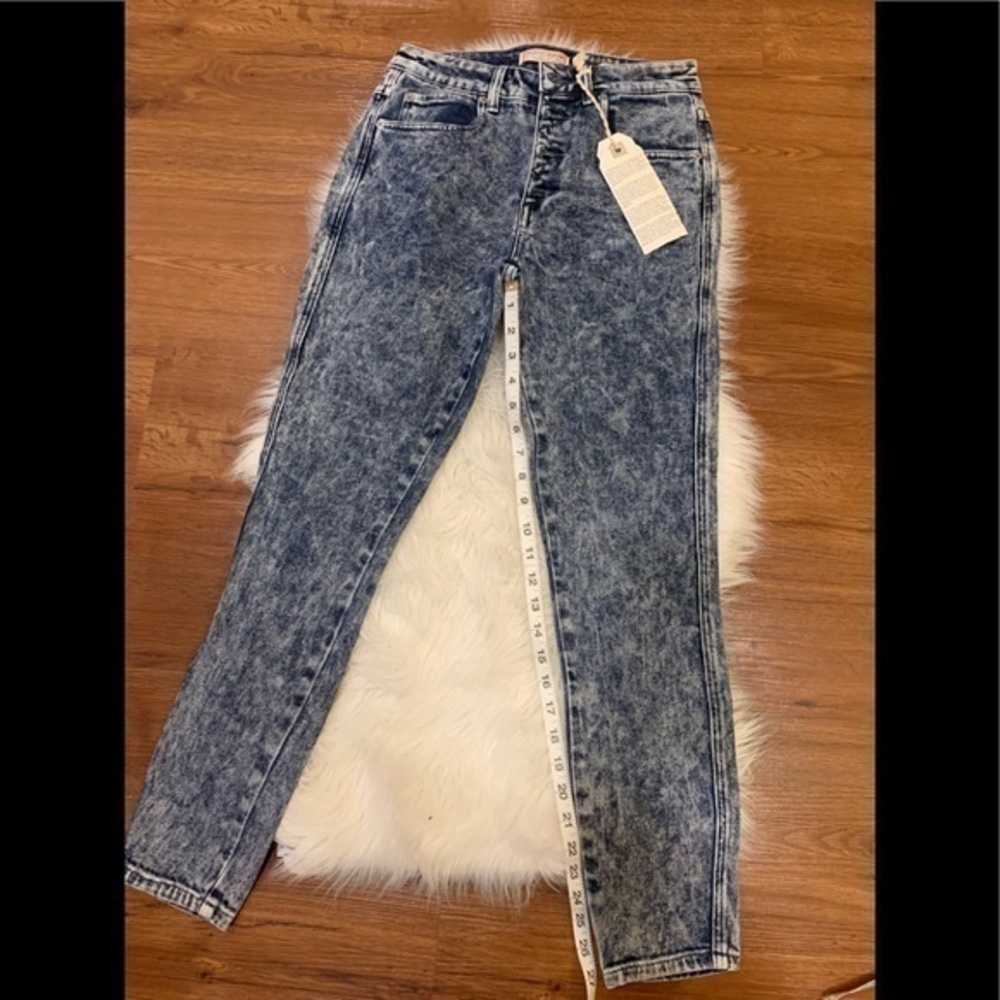 Guess high waisted skinny jeans
